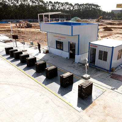 Weighbridge тонны 3x15m OIML цифров структуры 50 луча u